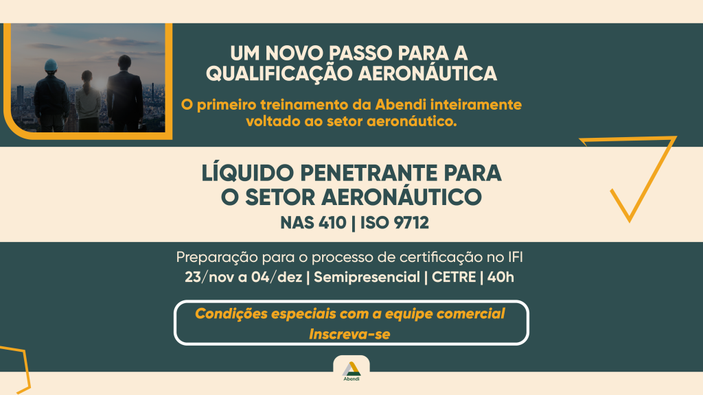 Líquido Penetrante Setor Aeronáutico